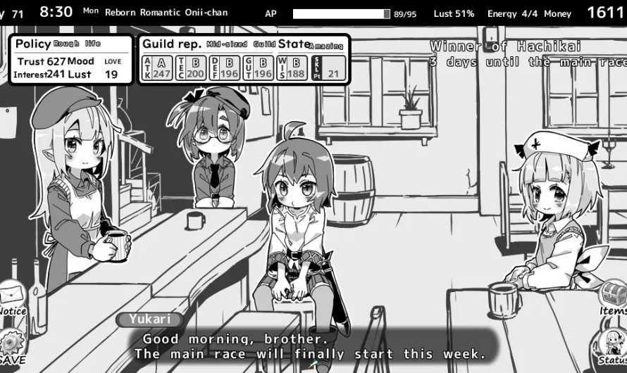 Living With Sister: Monochrome Fantasy [Steam] By Inusuku